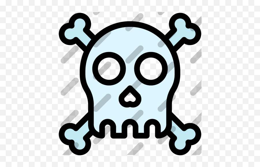 Skull Icon Iconbros - Skull And Bones Icon Png,Skull And Crossbones Icon Png