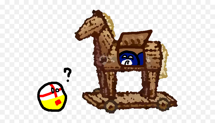 Trojan War - Polandball Wiki Römer Png,Trojan Horse Icon