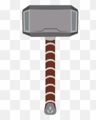 Mjölnir - Thor hammer clipart Free download transparent png