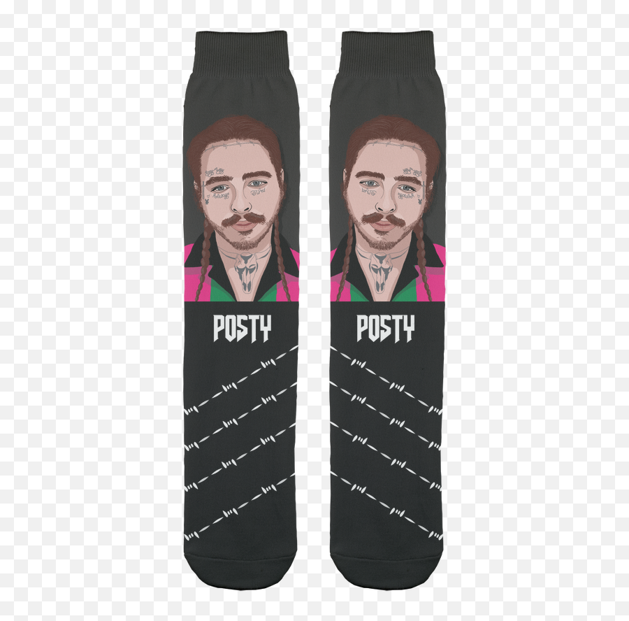 Post Malone Socks - Sock Png,Post Malone Png