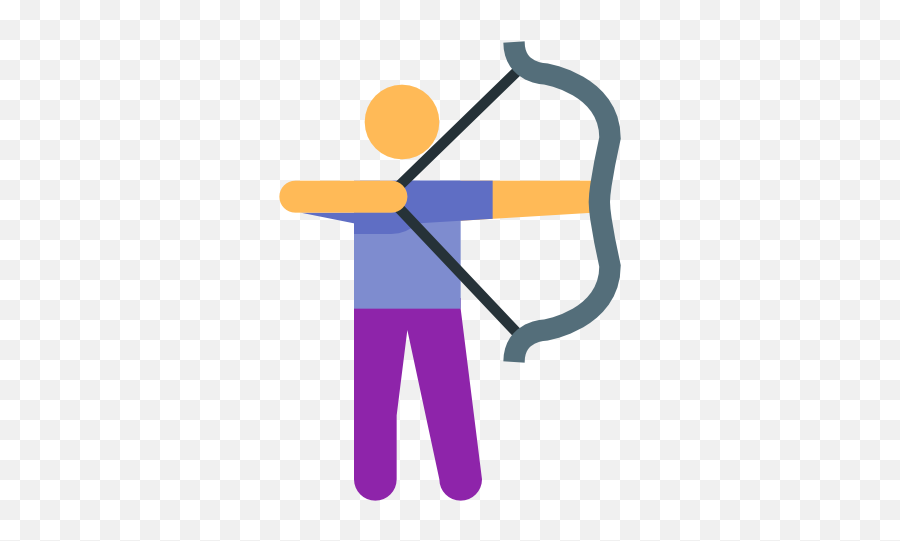 Archery Icon - Free Download Png And Vector Archery Icon Png,Bow And Arrow Png