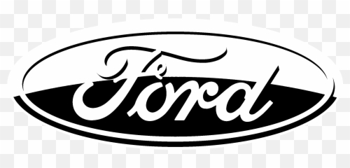 Ford Logo Png Transparent Svg Vector - Black And White