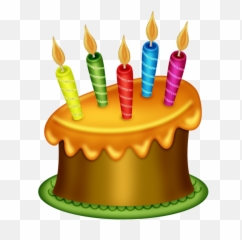Cake Clip Art Free Stock No Background - Birthday Png Transparent