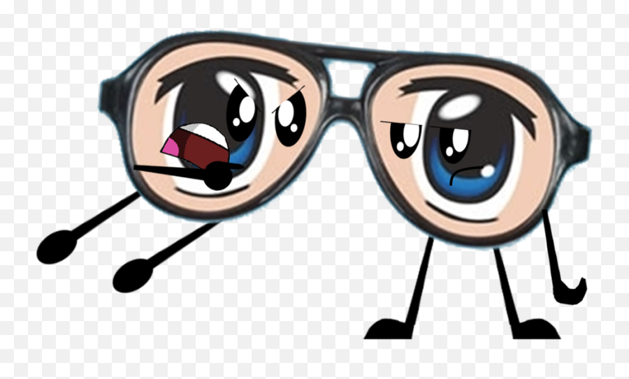 Download Anime Glasses Pose Png Image - Cartoon,Anime Glasses Png