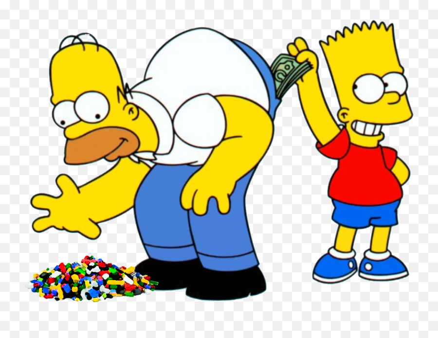 Homer Simpson Png - Lego Simpsons News Clip Art Fat People Homer And Bart Simpson,Fat Png