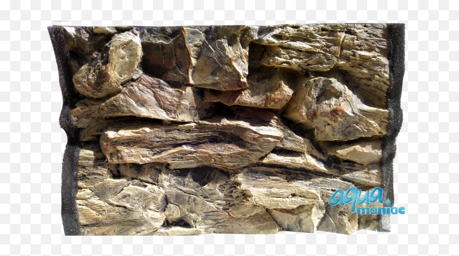 Fluval Roma 90 Rock Background 58x40cm 1 Section - Aquarium Png,Rock Transparent Background