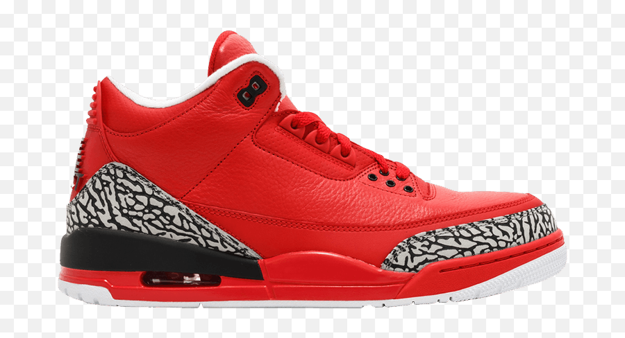 Dj Khaled X Air Jordan 3 Retro - All Red Jordan 3 Png,Dj Khaled Png