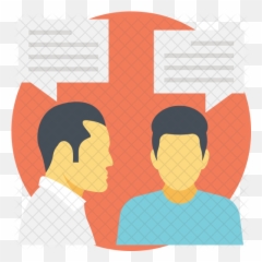 People Talking Icon Png 7 Image - Word Of Mouth