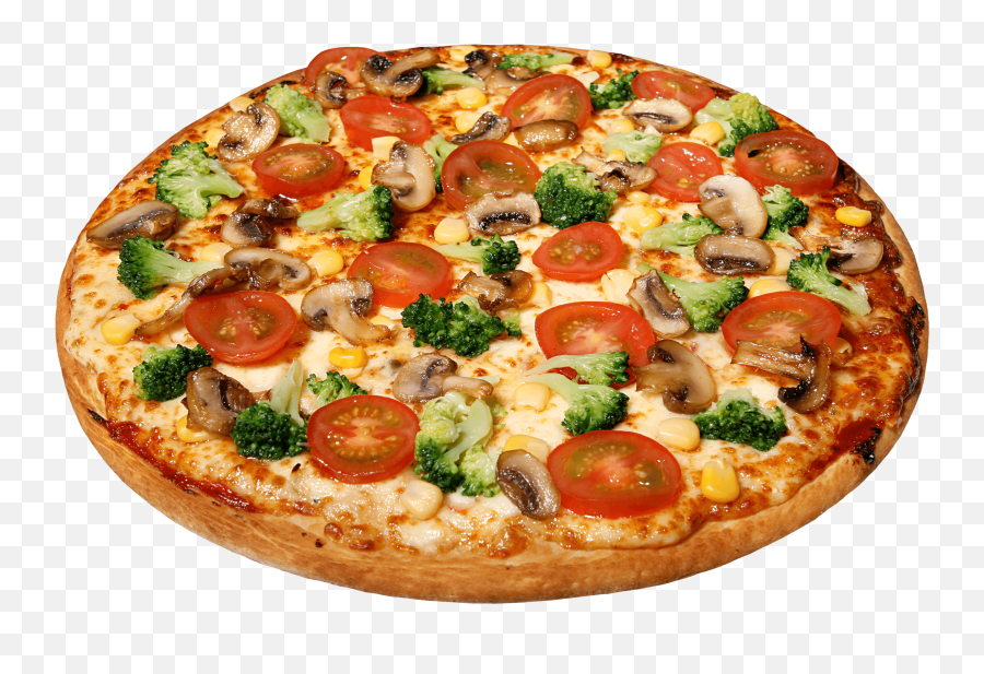 Large Pizza With Tomatoes Transparent Png - Stickpng Pizza Images Hd Png,Tomato Slice Png