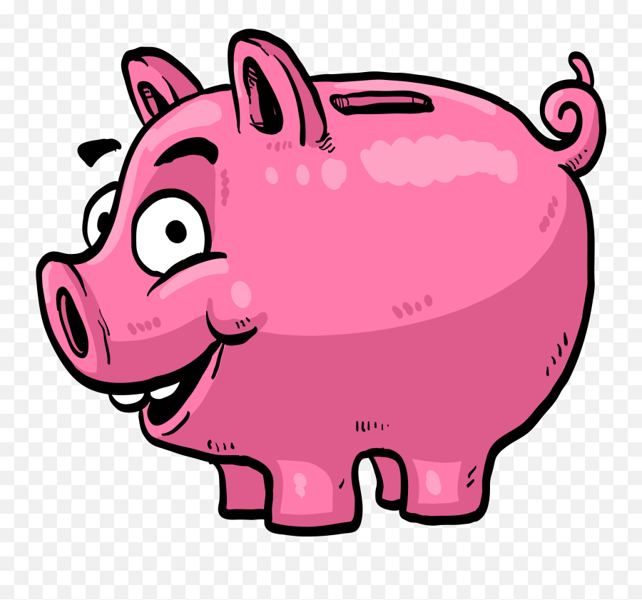 Library Of Free Piggy Bank Transparent Stock Png Files - Piggy Bank Saving Money Clipart,Piggy Bank Transparent