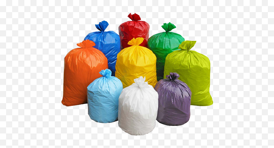 Fundraising U2013 Poly Bag Central - Colorful Trash Bags Png,Trash Transparent