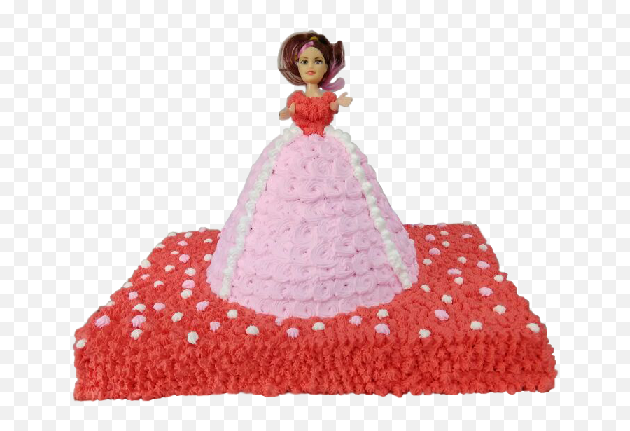 Barbie - Dollcake U2013 Ninety Degrees Doll Cake Png,Barbie Doll Png