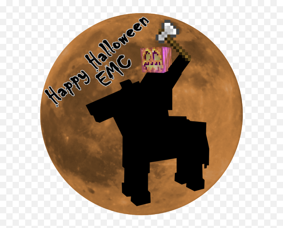 Spooky Moon Png - Happy Halloween Emc Minecraft Beta Circle,Happy Halloween Transparent