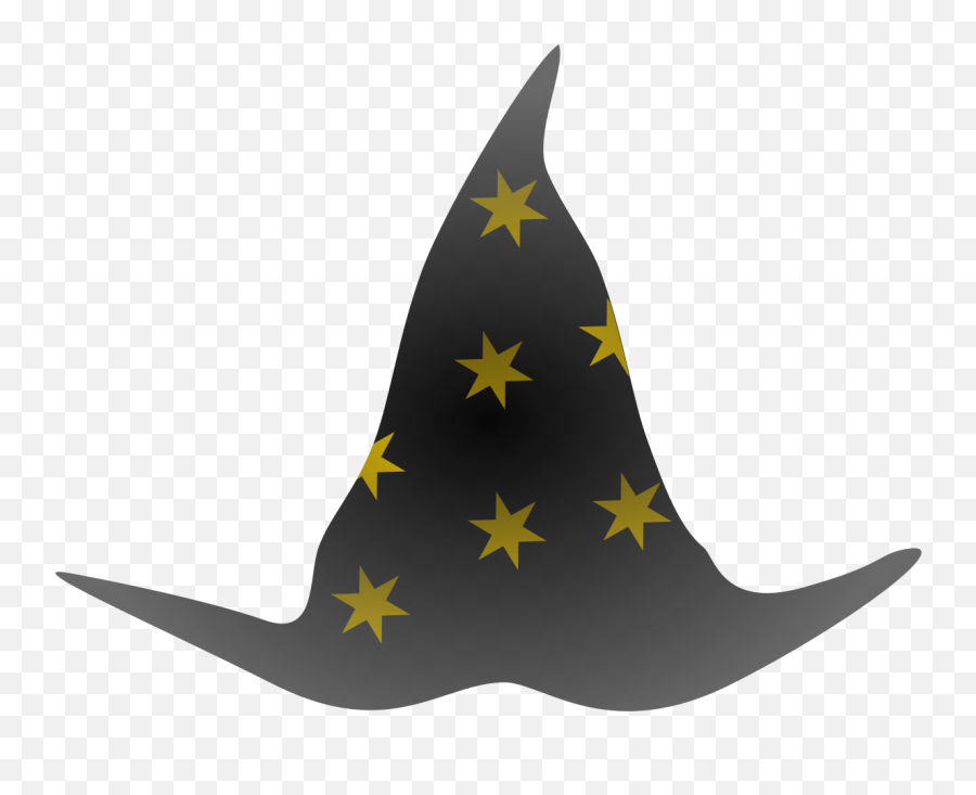 Filemage Hat Blacksvg - Wikimedia Commons Mage Hat Png,Mage Png