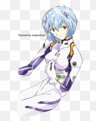 Wallpaper Drawing Illustration Anime Girls Neon Genesis - Rei Ayanami Der Mond Png,Rei Ayanami Png