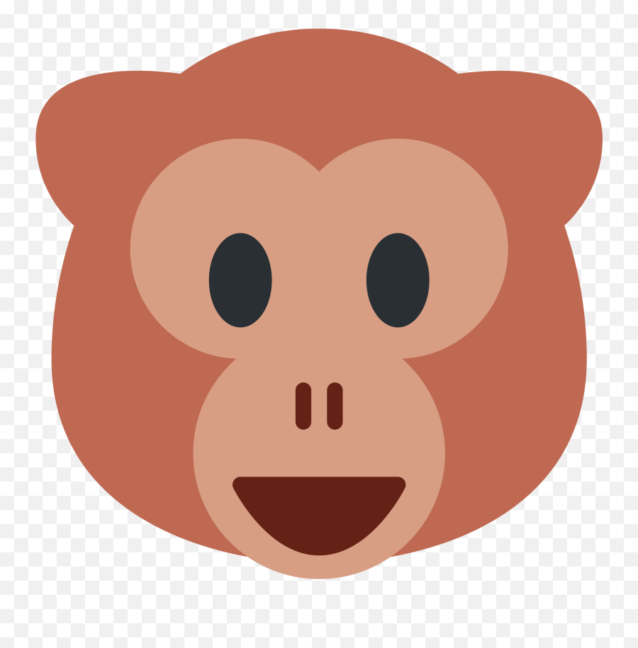 Discord Monkey Face Emoji - Monkey Face Emoji Discord Png,Monkey Emoji Png