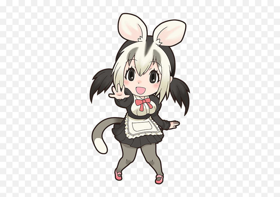 White - Kemono Friends White Eared Opossum Png,Opossum Png