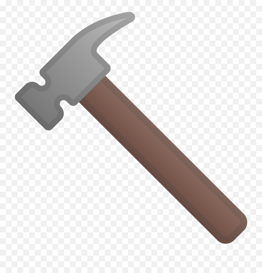 Hammer Free Icon Of Noto Emoji Objects - Hammer Emoji Png,Hammer Icon Png