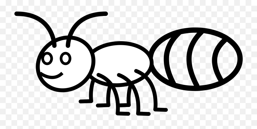 Download Ant Transparent Image Clipart - Ant Clipart Black And White Png,Ants Png