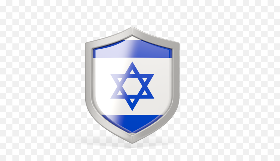 Shield Icon Illustration Of Flag Israel - Lebanon Flag Logo Shield Png,Shield Icon Png