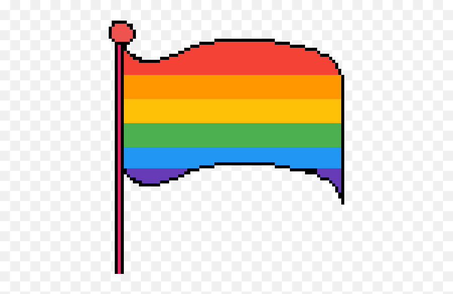 Editing Rainbow Flag - Free Online Pixel Art Drawing Tool Lgbt Flag Png,Rainbow Flag Png