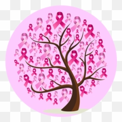 What Is Breast Cancer - Breast Cancer Ribbon Tree Full Breast Cancer Awareness Walk Png,Cancer Png