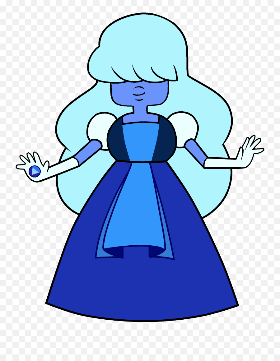 Sapphire - Sapphire From Steven Universe Png,Steven Universe Png