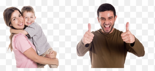Download Happy People Punching The Air - People Expression Png Transparent,Happy People Png