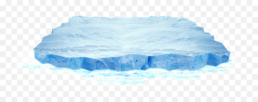 Download Water Surface Floating Ice - Iceberg Png Transparent,Water Surface Png