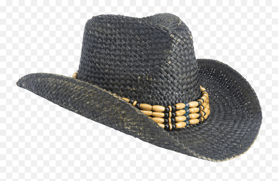 Gamble U0026 Gunn Black Beaded Cowboy Hat - Sun Hat Png,Black Cowboy Hat Png