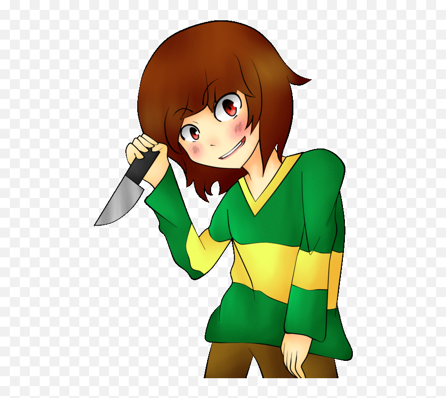 Png Image Black And White Stock Chara - Chara Undertale,Creepy Transparent