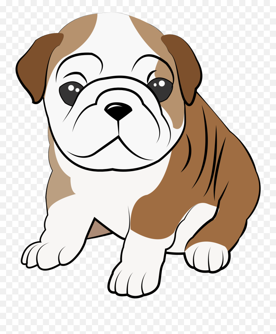 Bulldog Puppy Art14 U2014 Steemit - Bulldog Puppy Clipart Png,Cute Dog Png