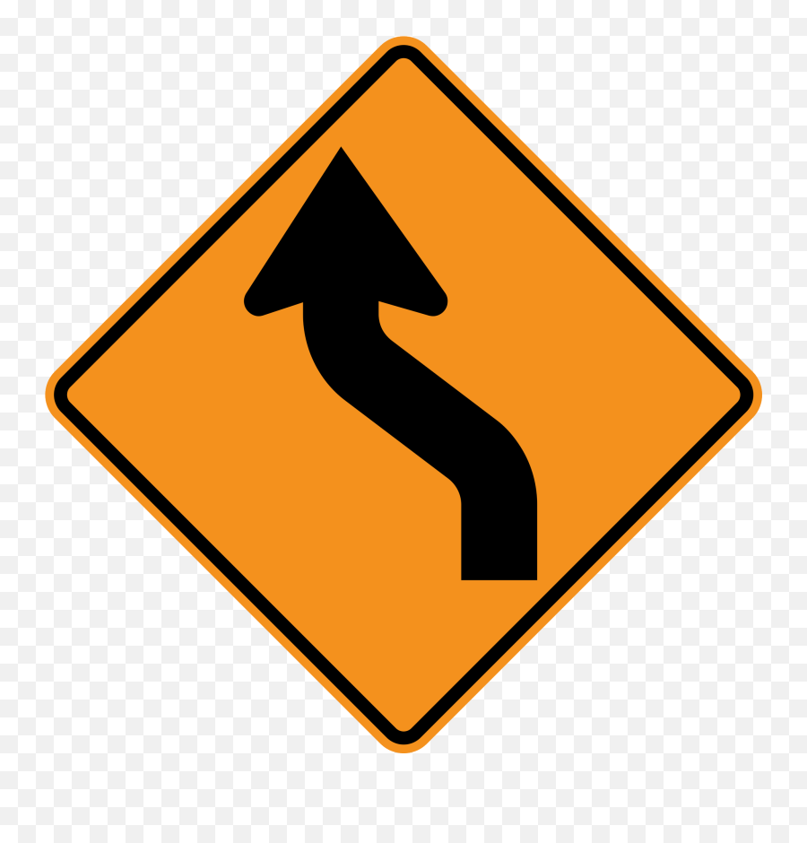 Road Sign Pack 2k Png - Cw14lpng Opengameartorg Does The Curved Arrow Sign Mean,Road Png