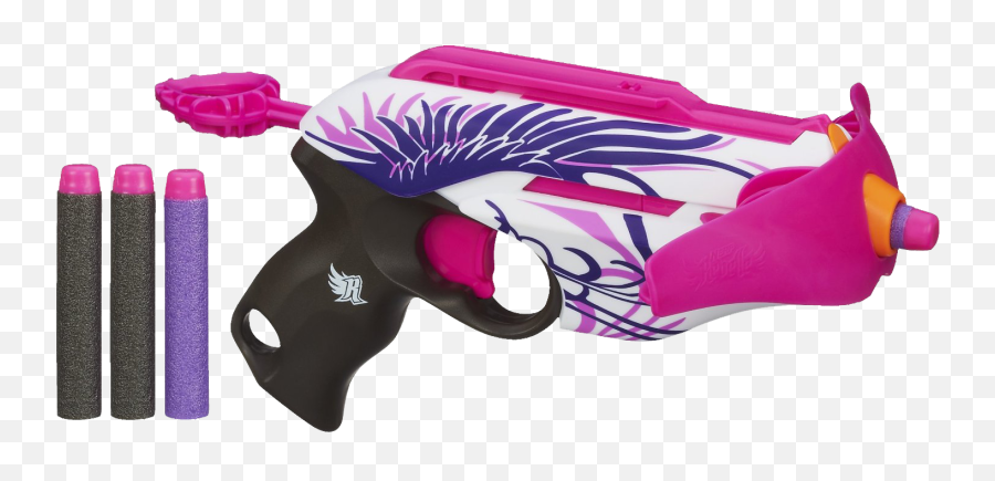 Download Pink Gun - Hasbro Nerf Rebelle Pink Crush Full Pink Crush Nerf Rebelle Png,Nerf Png