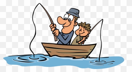 Fish And Fishermen Png Files - Father Son Fishing