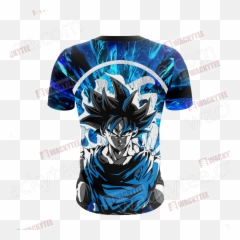 Dragon Ball Super Goku New Unisex 3d T - shirt Ultra Instinct Sticker png