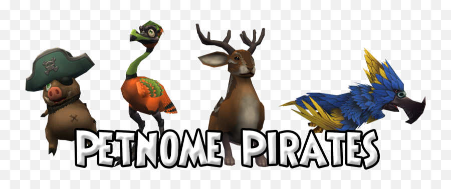 Petnome Pirates Licensed For Non - Commercial Use Only Home Animal Figure Png,Wizard101 Logo