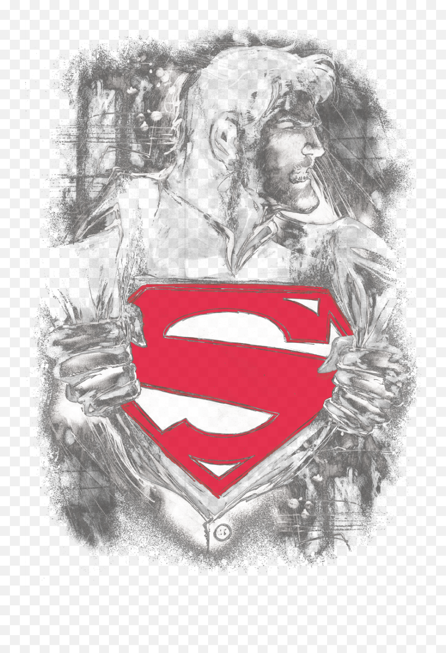 Superman Darkest Hour Pullover Hoodie - Superman Png,Superman Logo Drawing