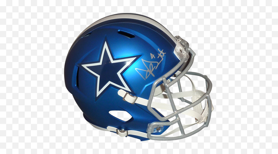 Dak Prescott Autographed Dallas Cowboys - Revolution Helmets Png,Dak Prescott Png