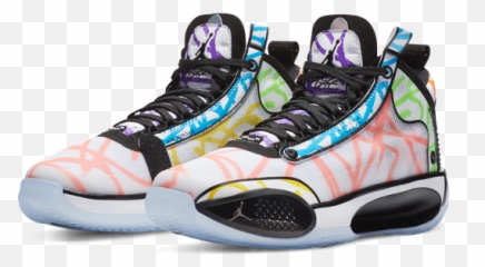 Air Jordan 34 Gs Williamson - Air Jordan 34 Noah Png,Zion Williamson Png