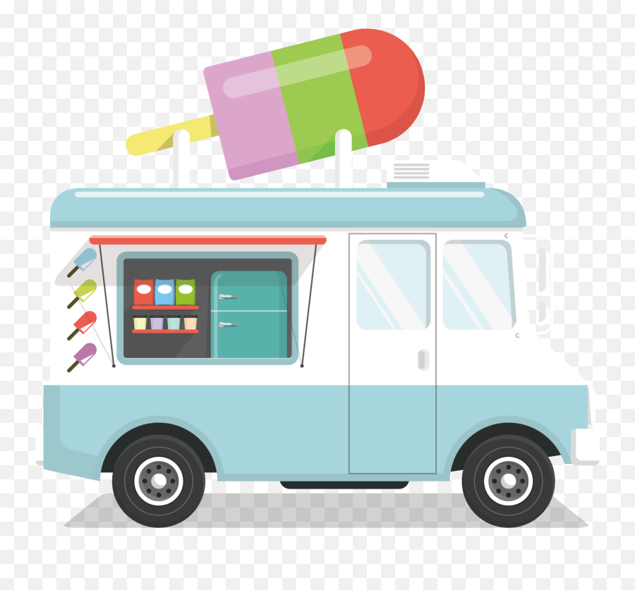 Ice Cream Truck Png Picture - Ice Cream Car Png,Ice Cream Truck Png