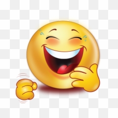 Crying Laugh Hand Gesture Emoji - Laughing png
