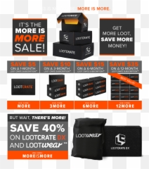 Off Loot Crate Dx Wear - Horizontal Png,Loot Crate Logo Png