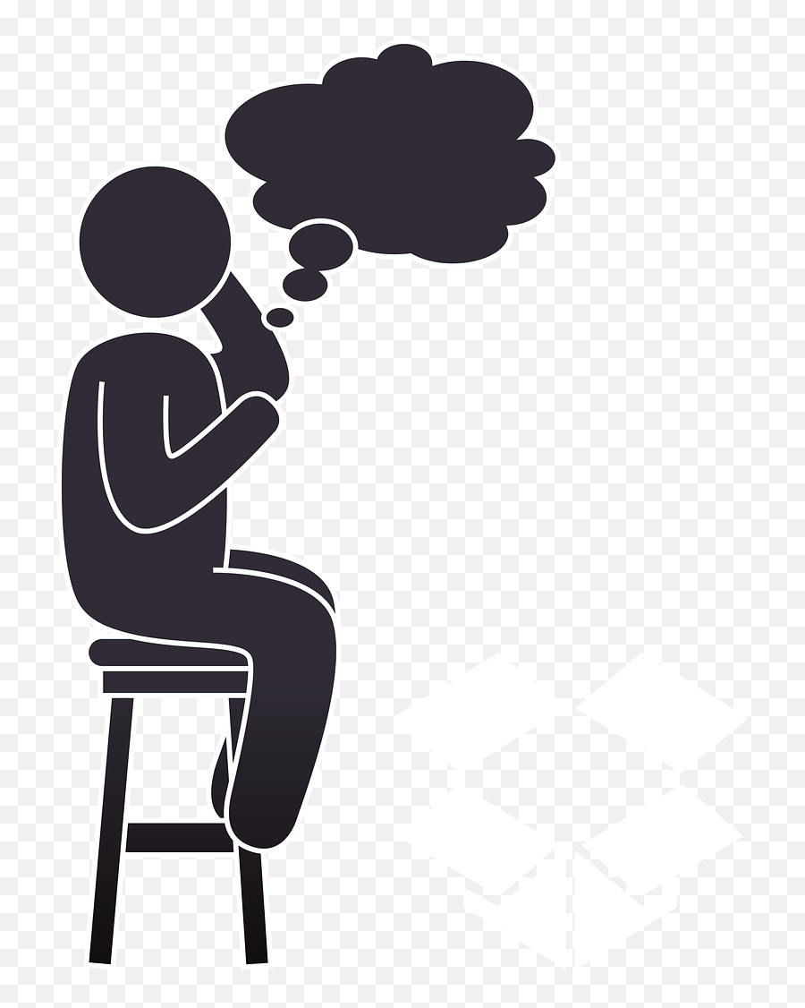 Man Silhouette Thinking - Free Image On Pixabay Have Trouble Making Decisions Png,Man Thinking Png