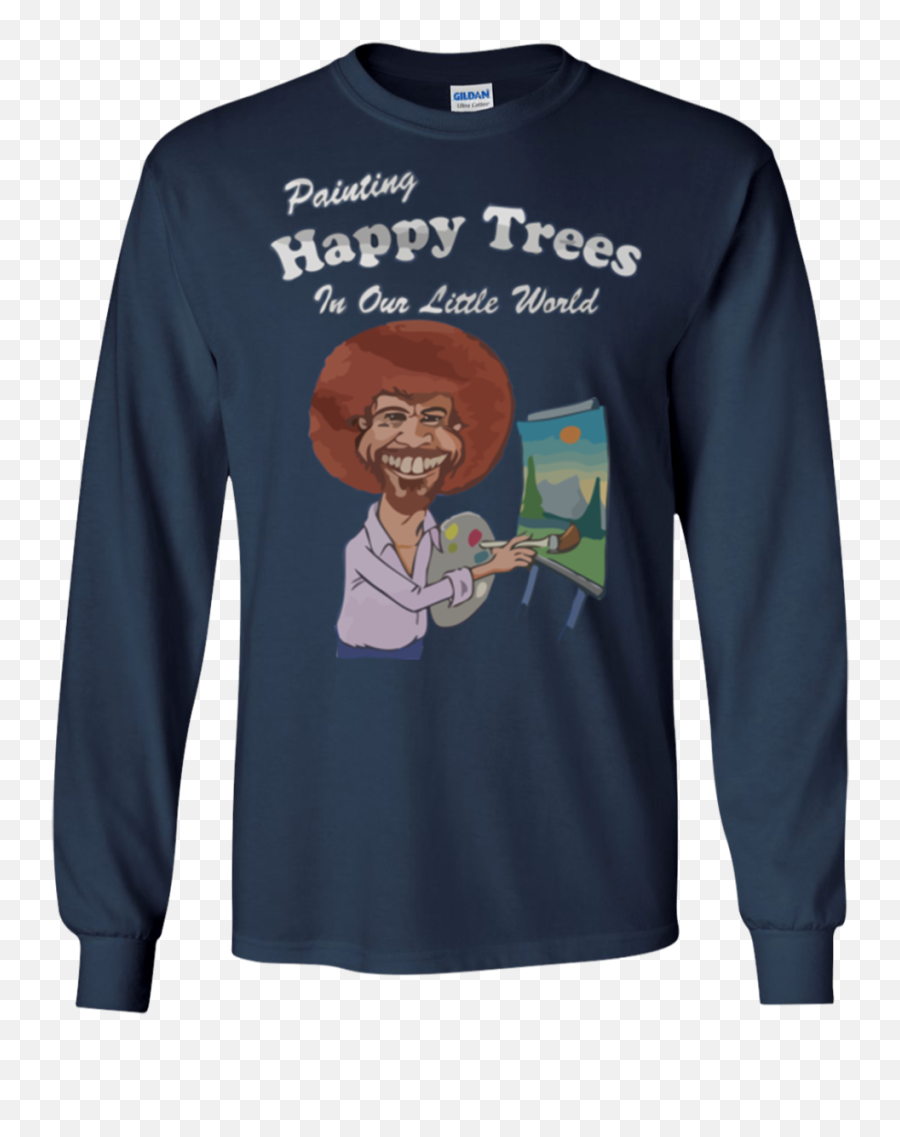 Bob Ross Shirts Painting Happy Trees Png Transparent Background