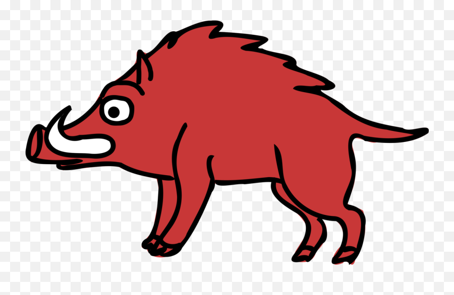 Domestic Pig Feral Animal Wild Boar Download - Clipart Feral Pigs Clipart Png,Feral Icon
