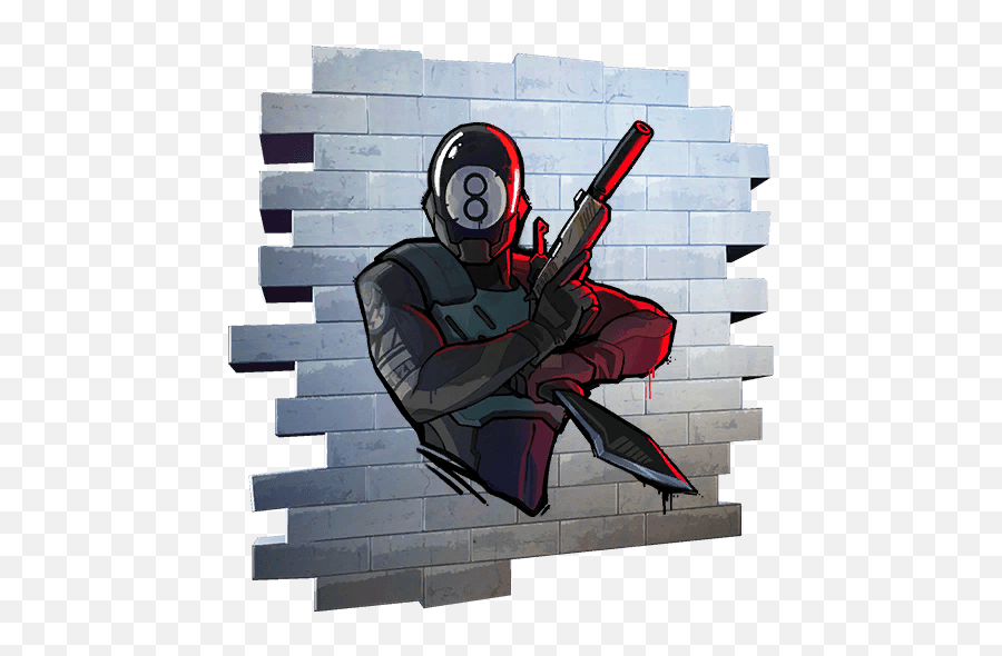 8 - 8 Ball Spray Paint Fortnite Png,8 Ball Icon