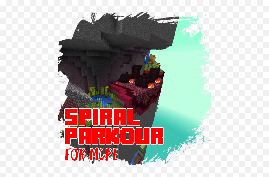 Map Spiral Parkour For Mcpe 1 - Language Png,Mcpe Icon