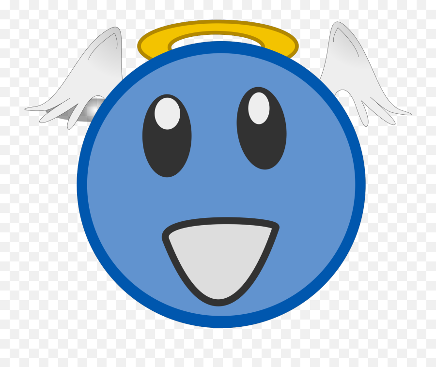 Angel Face Svg Vector Clip - Happy Png,Angel Face Icon