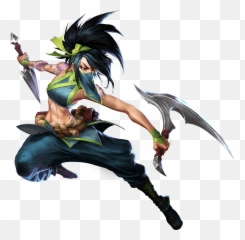 New Official Akali Art - Render png